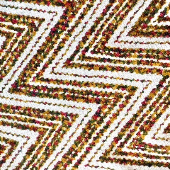 EARTHBOUND Chevron Patterned Flare Leggings Large Shades of Browns - Picture 5 of 5